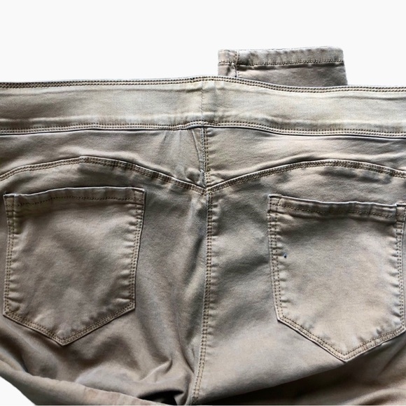 Coco + Carmen Stretch Skinny Slimming Legging Pull On Size XL Casual Fall - Picture 3 of 5